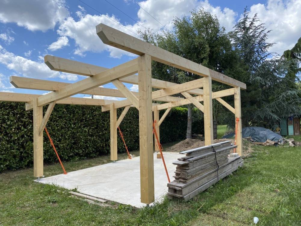 Carport à Vaulx-milieu